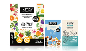 INSTICK All in one Set Mix-Paket L + Mix-Paket Extracts + Mix-Paket Milch